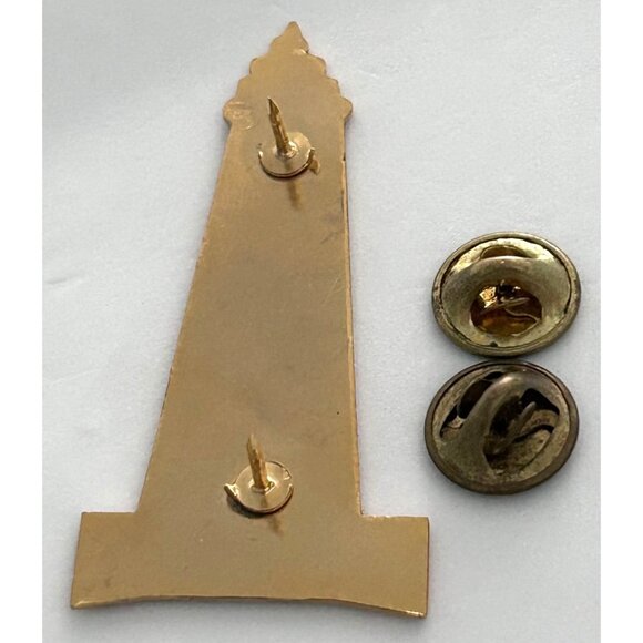 Vintage Lighthouse Odyssey of the Mind North Carolina Pin - Picture 3 of 3